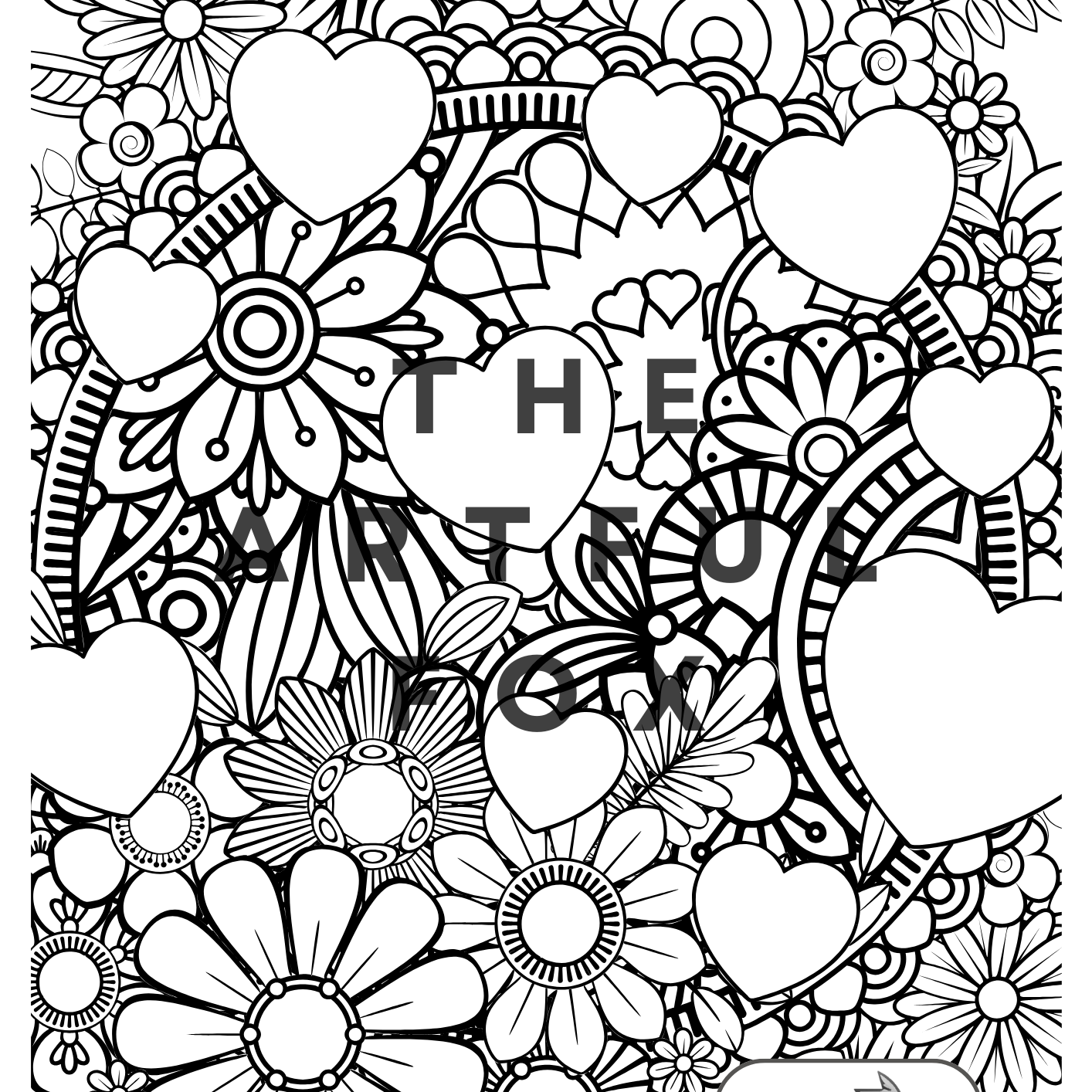 Mandala Mindful Masterpieces – 10 Watercolour Sheets for Calm & Creativity | Mandala Colouring for Adults & Kids on 190 GSM Paper