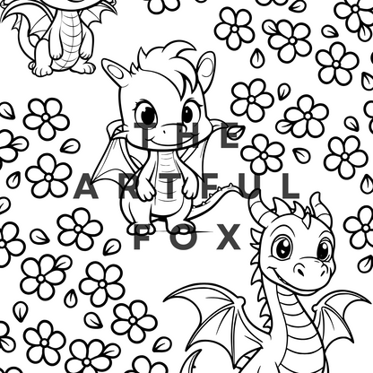 Magical Kingdom Mindful Masterpieces – 10 Watercolour Sheets for Calm & Creativity | Cute Themed Colouring for Adults & Kids on 190 GSM Paper