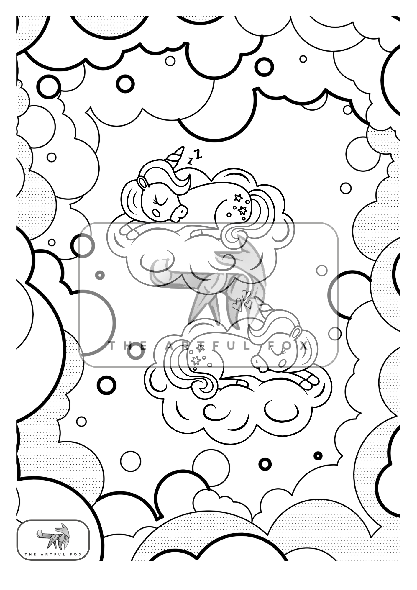 Magical Kingdom Mindful Masterpieces – 10 Watercolour Sheets for Calm & Creativity | Cute Themed Colouring for Adults & Kids on 190 GSM Paper