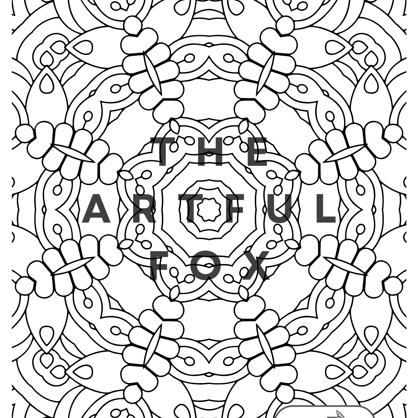 Mandala Mindful Masterpieces – 10 Watercolour Sheets for Calm & Creativity | Mandala Colouring for Adults & Kids on 190 GSM Paper