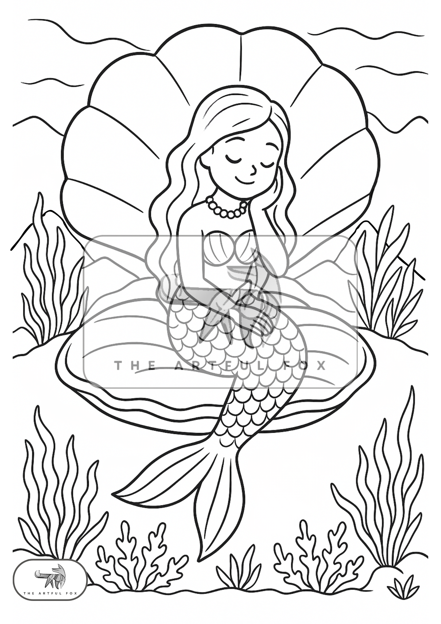 Cute Under the Sea Themed Colouring for Adults & Kids | Paint & Pen-Friendly Mindful Masterpieces – 10 Watercolour Sheets for Calm & Creativity on 190 GSM Paper