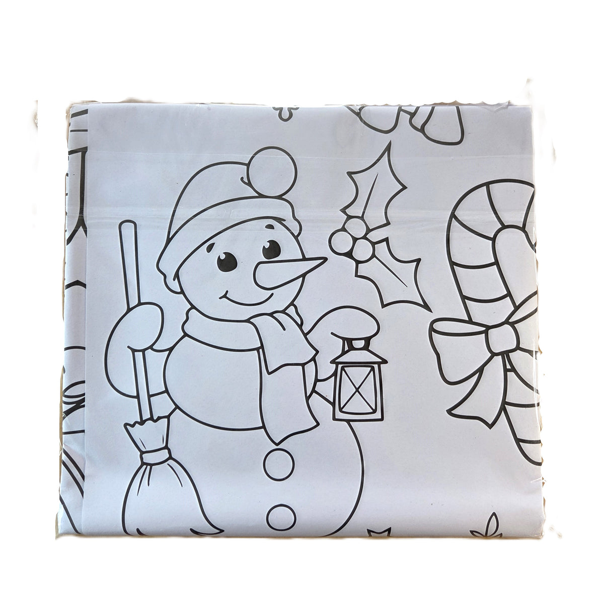Giant Christmas Colouring Tablecloth | Kids Christmas Activity | 183 × 86cm